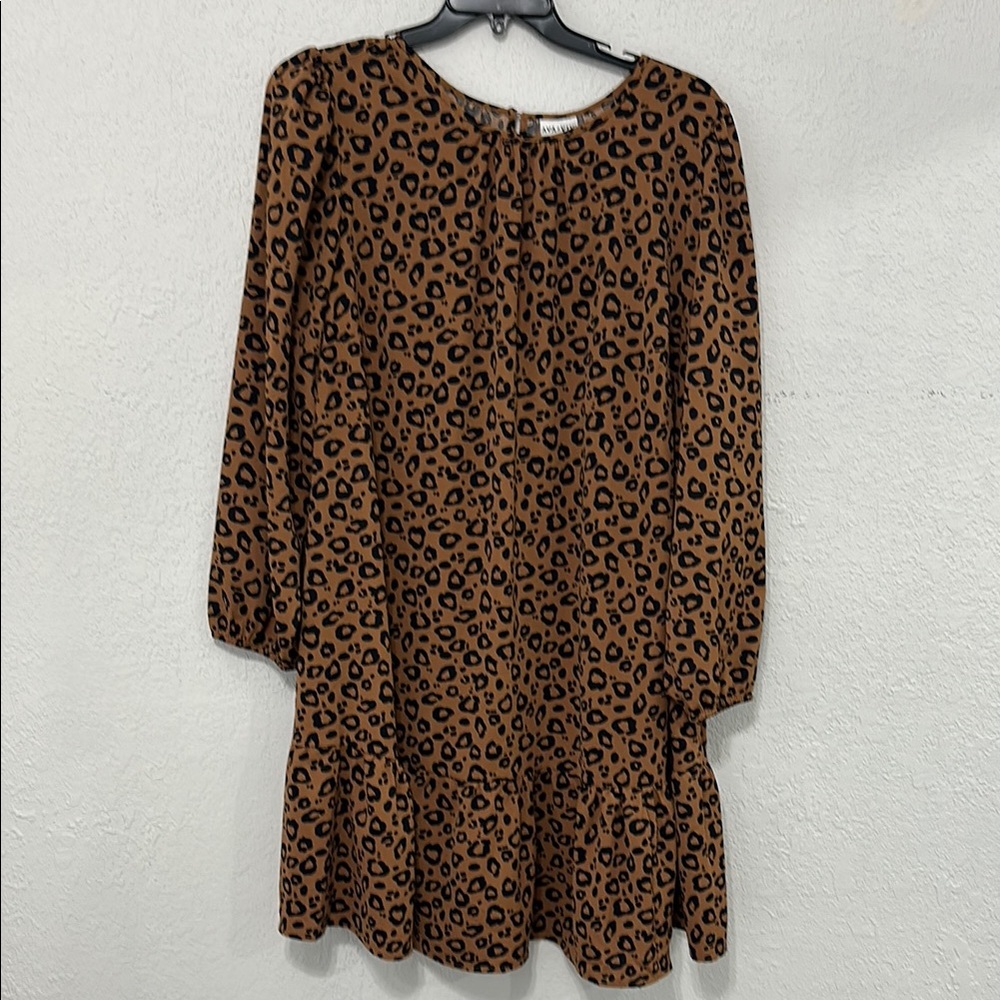 ⭐️ 3/$12 Ava & Viv Leopard Print Dress